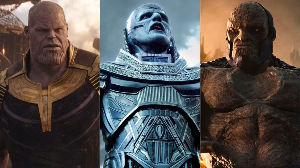Thanos, Apocalypse a Darkseid